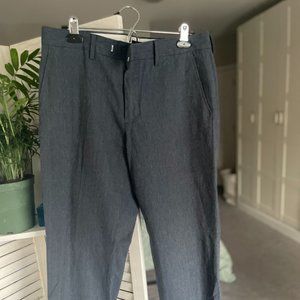 Men's Bedford dress pant in linen-cotton